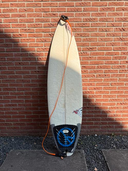 Surfboard 6’0 19L Bruce Hansel Bali custom made, Watersport en Boten, Golfsurfen, Shortboard, Met vinnen, Ophalen