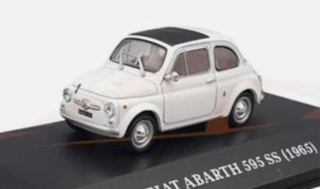 Fiat Abarth 595 SS '65 schaal 1/43 MICRO d'antan auto's # 66 beschikbaar voor biedingen
