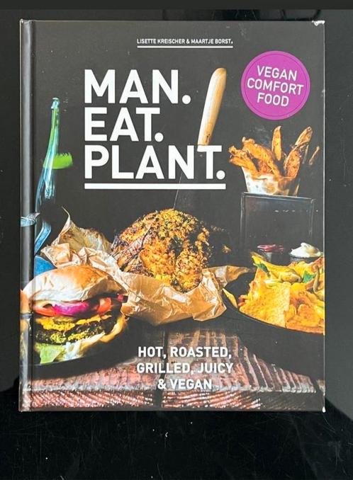 Maartje Borst - Man eat plant, Boeken, Kookboeken, Zo goed als nieuw, Ophalen of Verzenden