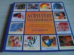 Acrylverf Technieken  Een uniek alfabetisch naslagwerk over, Verzenden, Zo goed als nieuw, Acrylverf