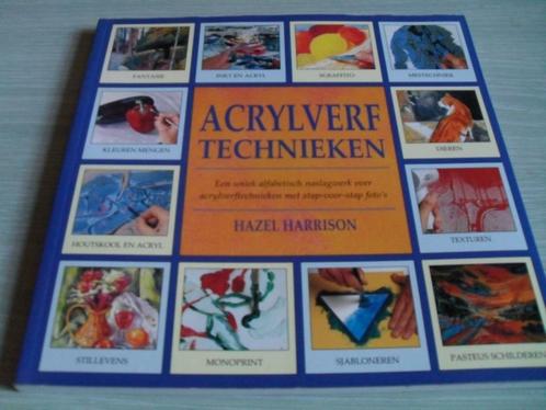 Acrylverf Technieken  Een uniek alfabetisch naslagwerk over, Hobby en Vrije tijd, Schilderen, Zo goed als nieuw, Acrylverf, Verzenden