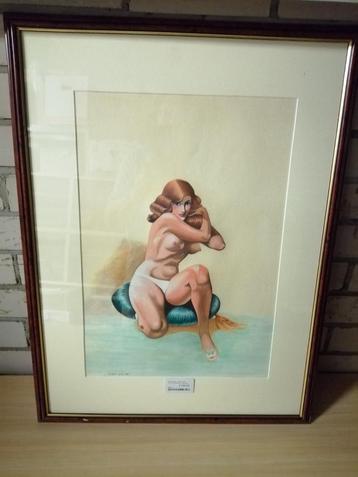 Pin-up uit de fyftees USA van Herman Peters uit 1954.  beschikbaar voor biedingen