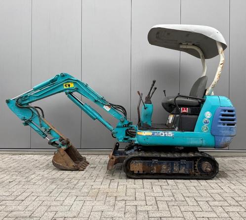 Kubota K-015 minigraver - Weinig speling - Dak - BTW, Zakelijke goederen, Machines en Bouw | Kranen en Graafmachines, Graafmachine