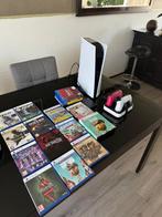 ps5 incl vr2 bril 2 controllers externe hdd games, Playstation 5, Ophalen, Refurbished
