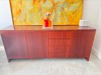 Kersenhouten kleur dressoir, Ophalen, Strak, Gebruikt, 200 cm of meer