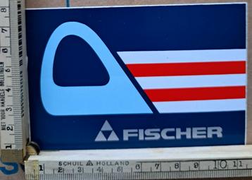 Vintage sticker Fischer logo caravan boot race  beschikbaar voor biedingen