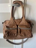 Cowboysbag “elephant grey” /bruin, Ophalen of Verzenden, Gebruikt, Bruin, Handtas