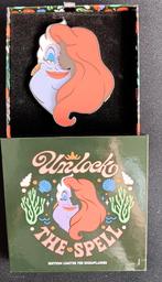 Disney De Kleine Zeemeermin Ursula Ariel Pin, Verzamelen, Ophalen of Verzenden, Pocahontas of Kl. Zeemeermin, Zo goed als nieuw