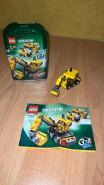Lego Creator 4915 Mini Digger, Ophalen of Verzenden, Zo goed als nieuw, Complete set, Lego