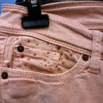 Cambio roze broek / jeans achtig model Piper Short 38 41141, Kleding | Dames, Broeken en Pantalons, Lang, Maat 38/40 (M), Ophalen of Verzenden