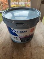 Sigma Façade Topcoat muurverf, kleur: White Tie Farrow&Ball, Doe-het-zelf en Verbouw, Verf, Beits en Lak, Ophalen, Nieuw, Wit