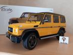 Mercedes G63 AMG in Solarbeam yellow van I-SCALE 1:18