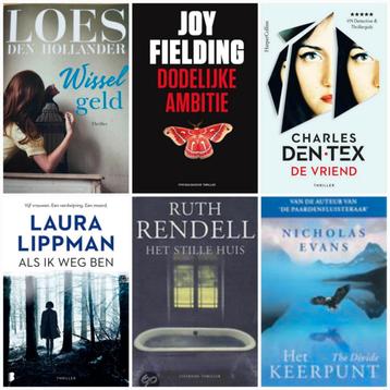 Tien spannende thrillers in één koop. beschikbaar voor biedingen
