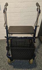 Gebruikte goedrijdende stevige rollator met mandje, Diversen, Ophalen, Gebruikt