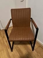 mooie bruine zit stoel, Ophalen of Verzenden, Zo goed als nieuw, Eén