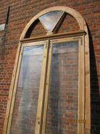 332hx141,5br Twee sets antieke deuren met rond bovenlicht, Ophalen
