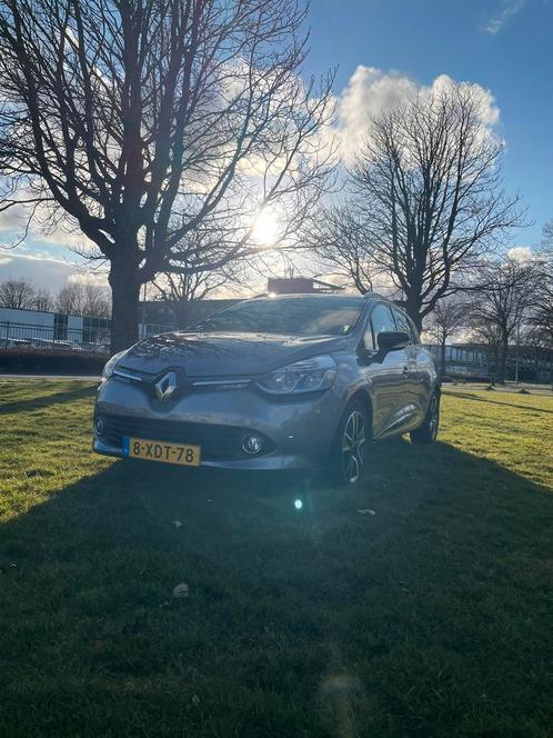 Renault Clio Energy TCe 90pk S&S 2014 Grijs, Auto's, Renault, Particulier, Clio, Benzine, A, Stationwagon, Handgeschakeld, Origineel Nederlands