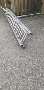 Ladder, Doe-het-zelf en Verbouw, Ladders en Trappen, Ophalen of Verzenden, Gebruikt, 4 meter of meer
