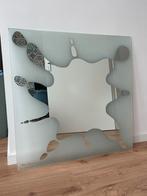 Design Spiegel 'Spot' - 1m x 1m, Ophalen, Gebruikt, Vierkant, 75 tot 100 cm