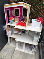 Rainbow High Huis incl poppen en accessoires., Ophalen, Zo goed als nieuw, Poppenhuis