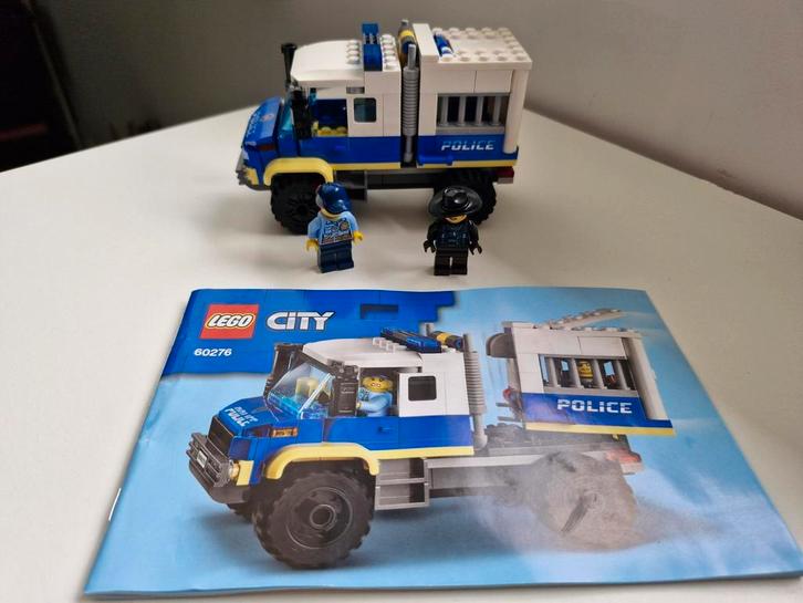 LEGO City 60276 Gevangenentransport – Compleet - met boekje!, Kinderen en Baby's, Speelgoed | Duplo en Lego, Zo goed als nieuw