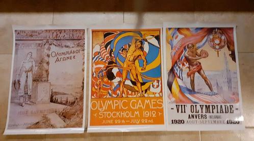 10 posters Olympische Spelen, Verzamelen, Posters, Ophalen of Verzenden