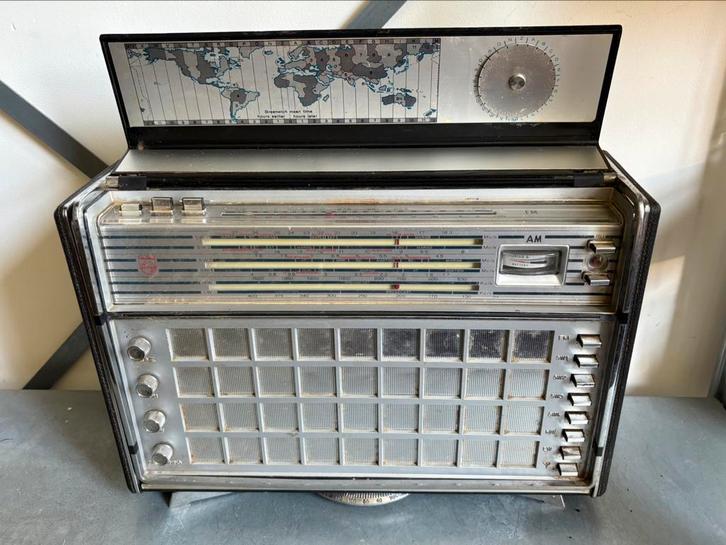 Philips Radio 22RL 798 - Iconisch James Bond movie, Audio, Tv en Foto, Radio's, Gebruikt, Radio, Ophalen