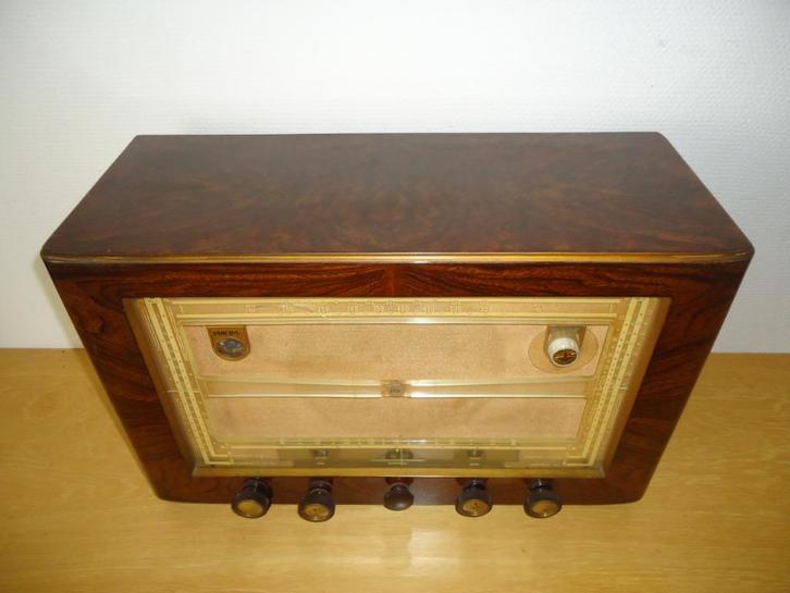 philips BX638a 638a Emigranten toestel, Antiek en Kunst, Antiek | Tv's en Audio, Ophalen