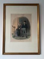 Lithografie van Honoré Daumier, Ophalen