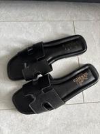 Hermes paris slippers, Slippers, Zwart, Ophalen of Verzenden, Gedragen