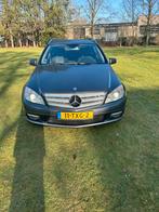 Mercedes-Benz C-Klasse C200 BE Estate Aut7 2010 Grijs, Auto's, Mercedes-Benz, Euro 5, Achterwielaandrijving, 1800 kg, Zwart