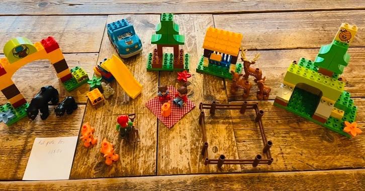 Lego Duplo Het Grote Bos Set, Kinderen en Baby's, Speelgoed | Duplo en Lego, Zo goed als nieuw, Duplo, Complete set, Ophalen of Verzenden