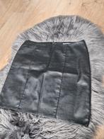 Bien bleu rok | zwarte nep leder rokje bien bleu | the sting, Zwart, Ophalen of Verzenden, Zo goed als nieuw, Maat 36 (S)
