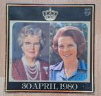 Klankreportage van abdicatie Juliana en inhuldiging Beatrix, Ophalen of Verzenden, Gebruikt, Nederland, Overige typen