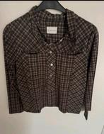 Jane lushka travelstof setje blouse xl en broek l bruin ruit, Kleding | Dames, Bruin, Maat 42/44 (L), Ophalen of Verzenden, Zo goed als nieuw