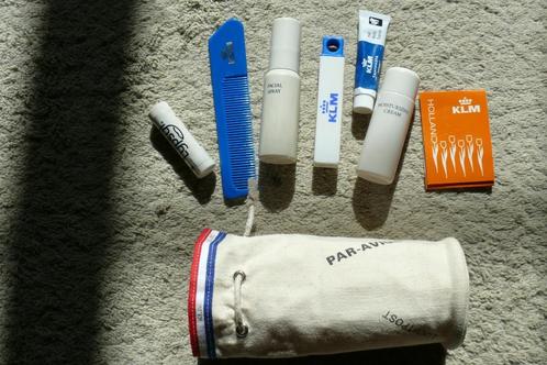 KLM comfortset t postzakje.  uit de Royal Class, Verzamelen, Luchtvaart en Vliegtuigspotten, Zo goed als nieuw, Overige typen