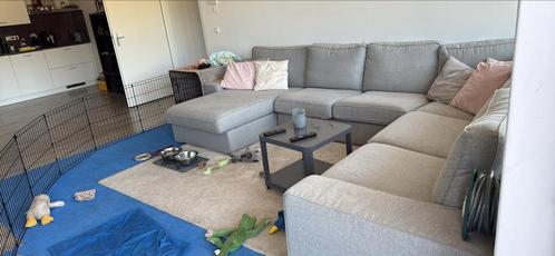 U-vormige Hoekbank IKEA - 1 jaar oud, Huis en Inrichting, Banken | Bankstellen, Gebruikt, Hoekbank, Vierpersoons of meer, 300 cm of meer