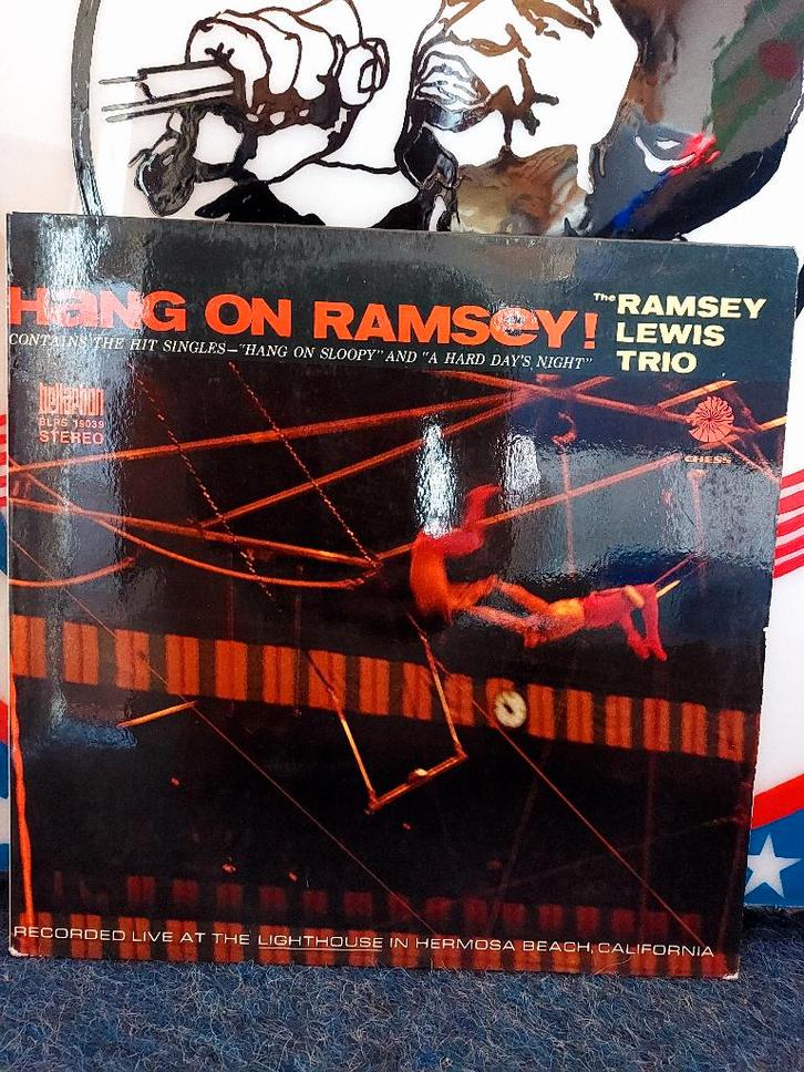 THE RAMSEY LEWIS TRIO - HANG ON RAMSEY!, Cd's en Dvd's, Vinyl | Jazz en Blues, Gebruikt, Jazz, 1960 tot 1980, 12 inch, Ophalen of Verzenden