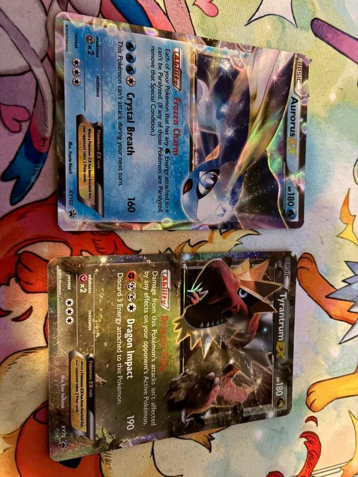 Tyrantrum EX XY70 NM, Hobby en Vrije tijd, Verzamelkaartspellen | Pokémon, Nieuw, Meerdere kaarten, Ophalen