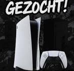 Playstation 5 gezocht (PS5), Spelcomputers en Games, Ophalen, Gebruikt