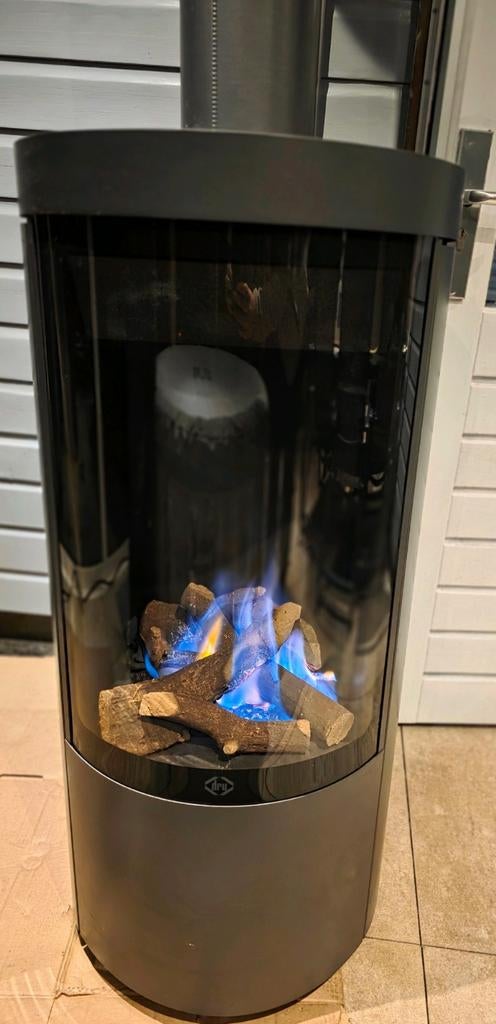 Dru Circo RCE 6 kW vrijstaande gaskachel gashaard, Huis en Inrichting, Kachels, Ophalen, Gas, Gaskachel