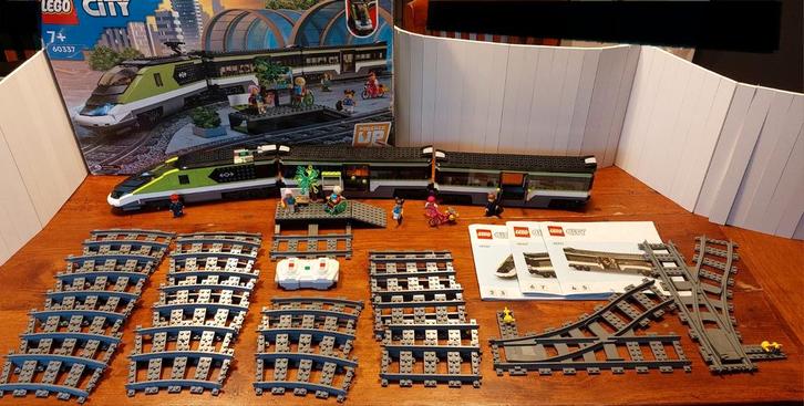 Lego City Trein 60337 met extra rails en 2 wissels!, Kinderen en Baby's, Speelgoed | Duplo en Lego, Zo goed als nieuw, Ophalen of Verzenden