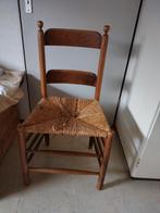 eiken stoel, jaren 50, Huis en Inrichting, Gebruikt, Bruin, Eén, Hout