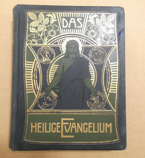 Antiek, Das Heilige Evangelium - Dresden 1906 [994], Boeken, Godsdienst en Theologie, Gelezen, Ophalen