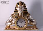 Schitterende Egyptische tafelklok Toetanchamon, Ophalen of Verzenden, Nieuw, Wekker of Tafelklok