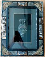 3 ingelijste Afrikaans maskers, Ophalen of Verzenden