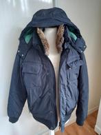 Prachtige warme heren/jongens winterjas, Zo goed als nieuw, Maat 48/50 (M), Blauw