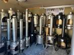 tuinhaard houtkachel Bierfust buitenhaard rvs  terraskachel, Tuin en Terras, Terrasverwarmers, Ophalen of Verzenden, Nieuw, Vloer