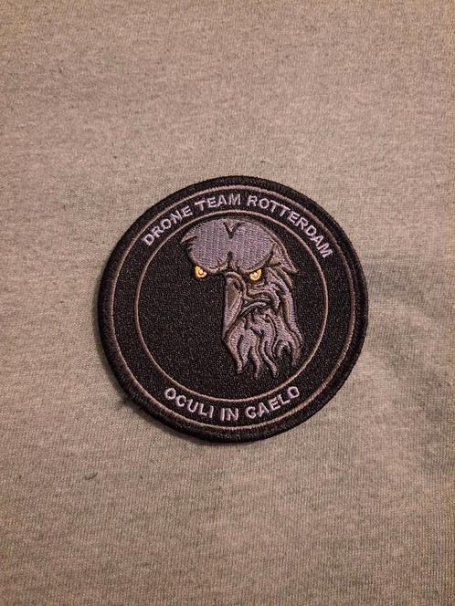Politie drone team patch, Verzamelen, Militaria | Algemeen, Embleem of Badge, Nederland, Ophalen of Verzenden