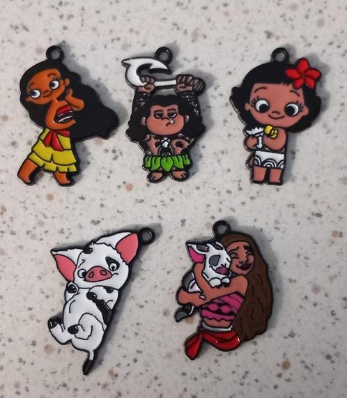 Moana ( vaiana ) metalen bedels "nieuw", Hobby en Vrije tijd, Kralen en Sieraden maken, Nieuw, Bedel, Ophalen of Verzenden